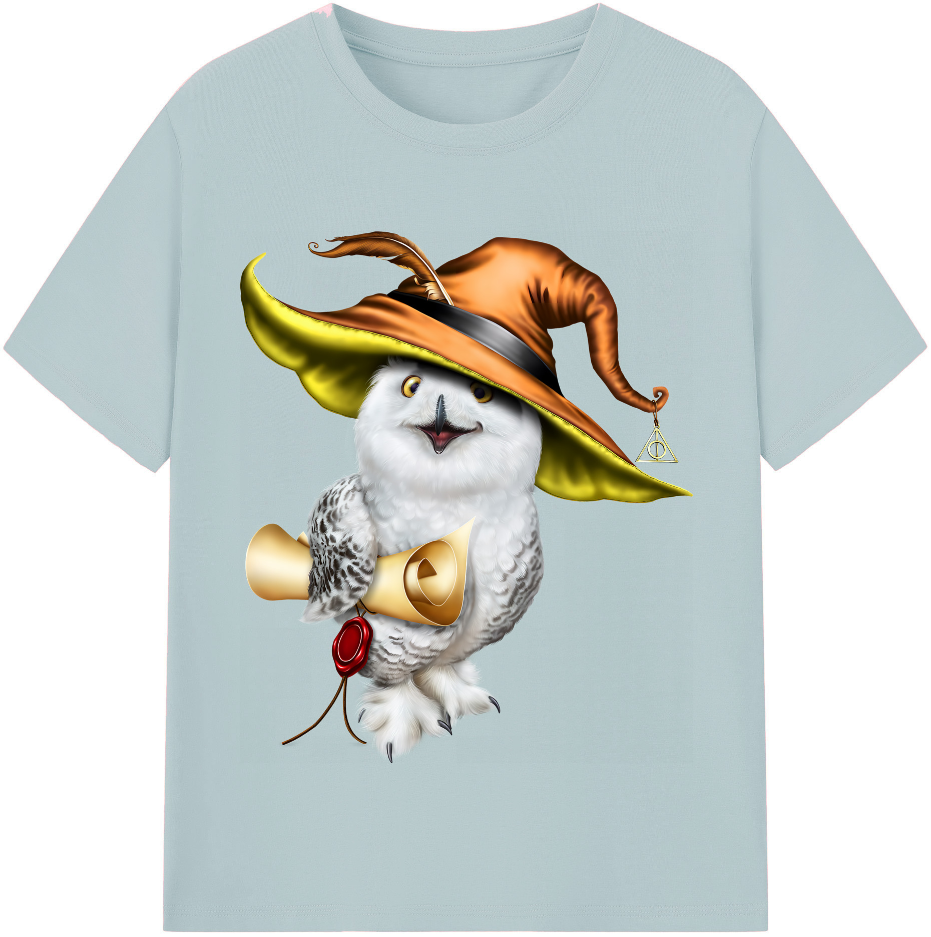（画像用） Harry Potter ハリー・ポッターシリーズ 綿100％半袖Tシャツ（フロントプリント）